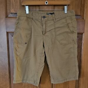 Prana Women's Tan/Brown Cargo Shorts Size 12